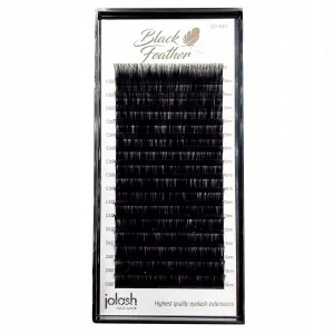 Jolash Rzęsy Do Przedłużania Black Feather C 0.10 15 mm