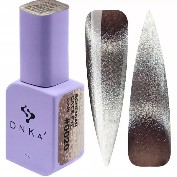 Dnka' Lakier Hybrydowy Color Code #0020 Bohemian Cat's Eye 12 ml