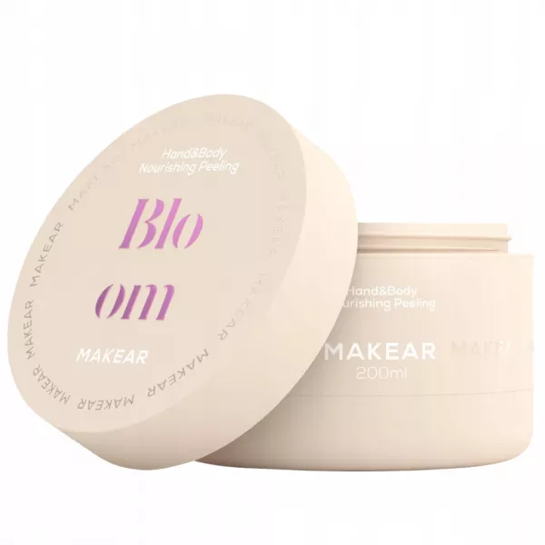 Makear Odżywczy Peeling Cukrowy Do Dłoni i Ciała Bloom 200 ml
