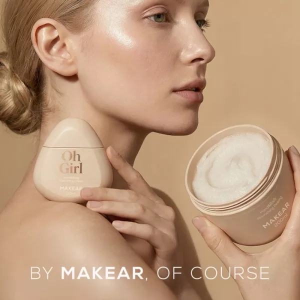 Makear Odżywczy Peeling Cukrowy Do Dłoni i Ciała Oh Girl 200 ml