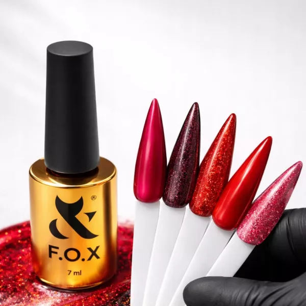 Fox Lakier Hybrydowy Flash Moulin Rouge 004 7 ml