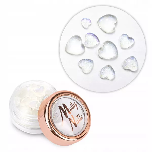 Mollylac Ozdoby Serca 3D nr 1