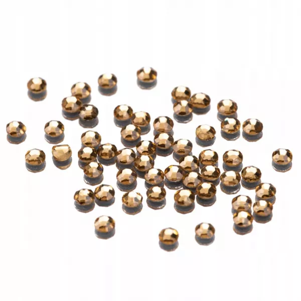 Ozdoba Do Paznokci Cyrkonie SS5 Light Topaz 50 szt