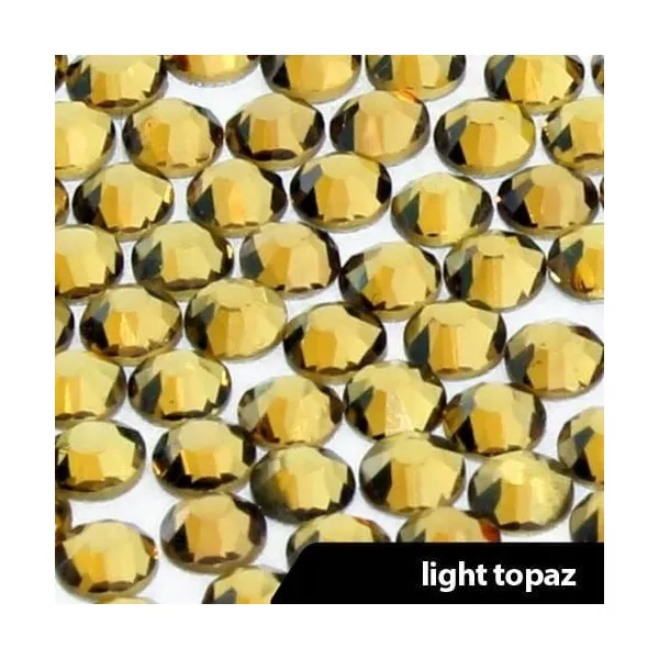 Ozdoba Do Paznokci Cyrkonie SS5 Light Topaz 50 szt