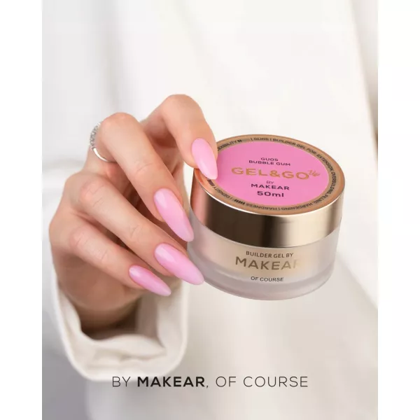 Makear Builder Gel Gel&go Up Bubble Gum GU05 50 ml