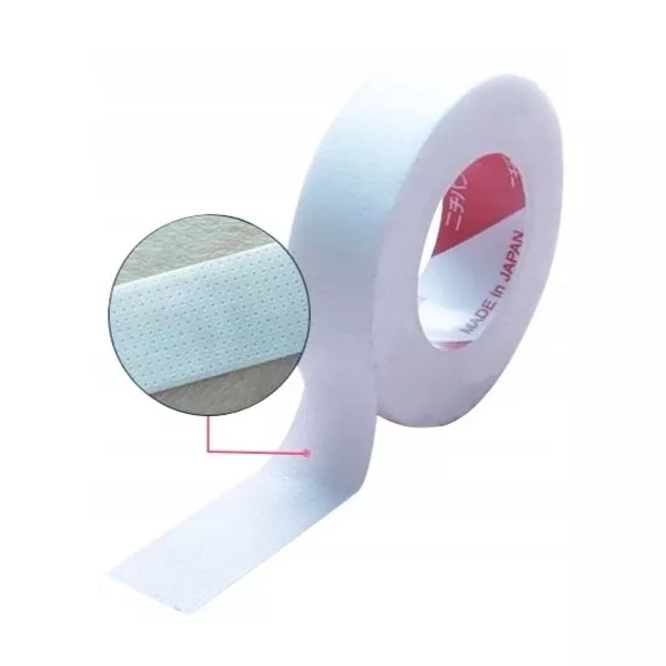 Taśma Biała Elastyczna Perforowana 1,2 cm x 7 m