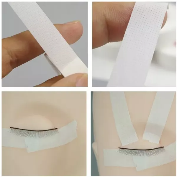 Taśma Biała Elastyczna Perforowana 1,2 cm x 7 m