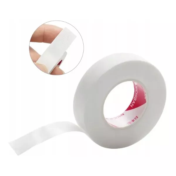 Taśma Biała Elastyczna Perforowana 1,2 cm x 7 m