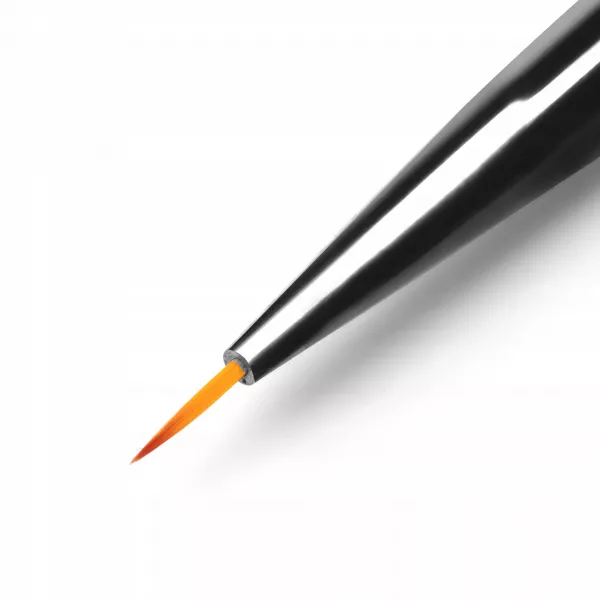 Clavier Pędzelek Do Zdobień Cienki Srebrny 7 mm 01