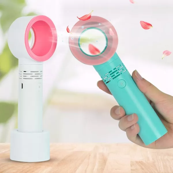 Suszarka wiatrak do osuszania rzęs bezprzewodowy kolor czarny USB