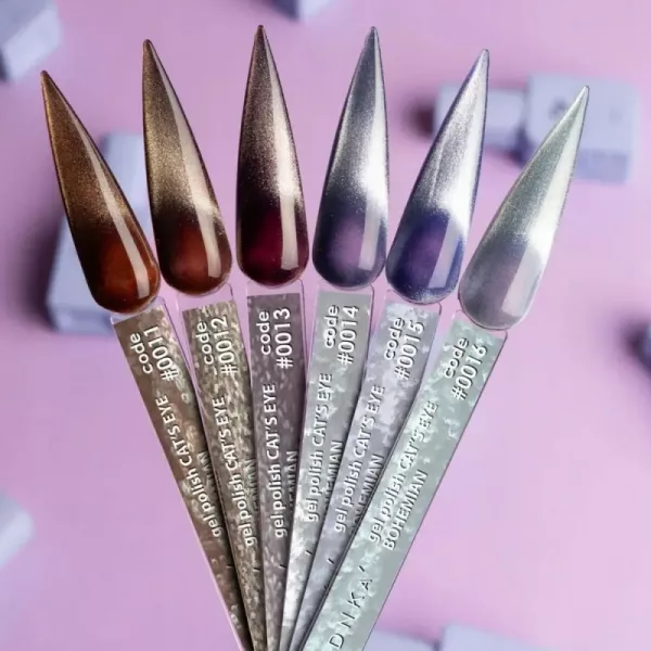 Dnka' Lakier Hybrydowy Color Code #0012 Bohemian Cat's Eye 12 ml