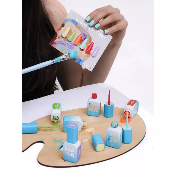 LunaMoon Lakier Hybrydowy Color Add Vibe 8 ml