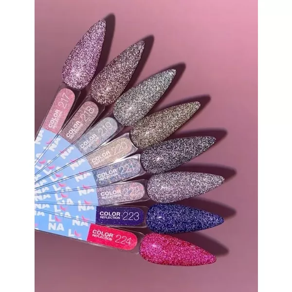 LunaMoon Lakier Hybrydowy Flash Color Reflection 218 8 ml