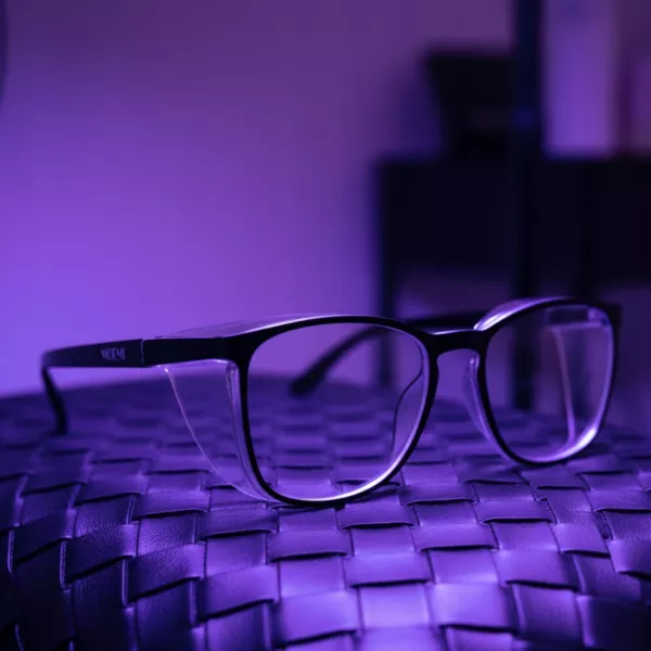 Moemi Czarne Okulary Ochronne Do Przedłużania Rzęs Metodą UV