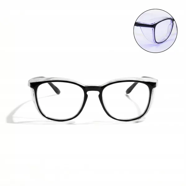 Moemi Czarne Okulary Ochronne Do Przedłużania Rzęs Metodą UV