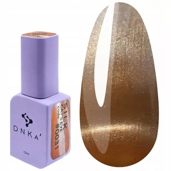 Dnka' Lakier Hybrydowy Color Code #0031 Silk Cat's Eye 12 ml
