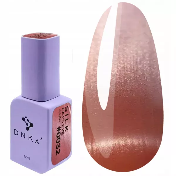 Dnka' Lakier Hybrydowy Color Code #0032 Silk Cat's Eye 12 ml