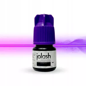 Jolash Klej Do Przedłużania Rzęs Metodą UV Clear 3 ml
