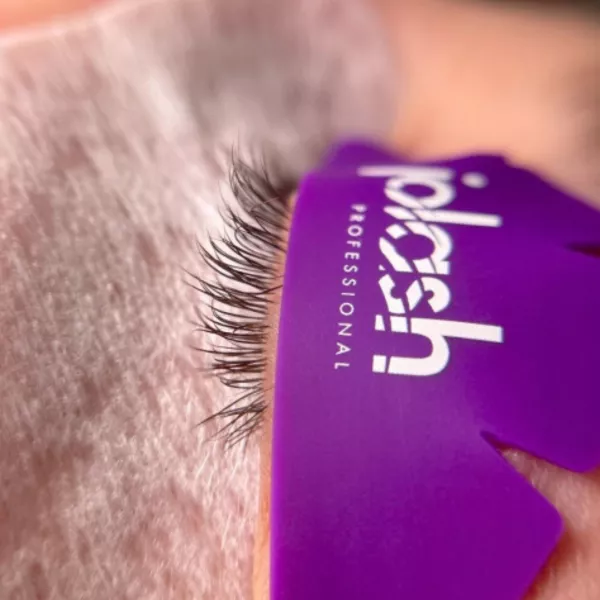 Jolash Silikonowe Płatki Do Przedłużania Rzęs Metodą UV Nano Fioletowe