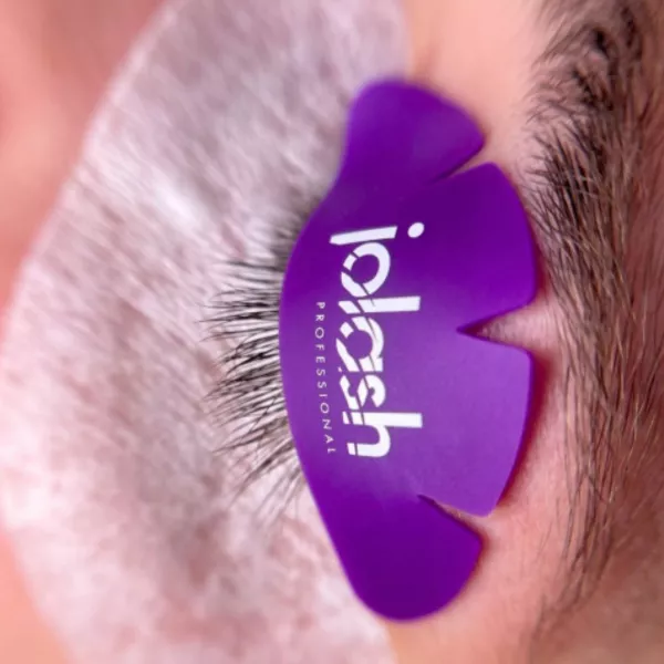 Jolash Silikonowe Płatki Do Przedłużania Rzęs Metodą UV Nano Fioletowe