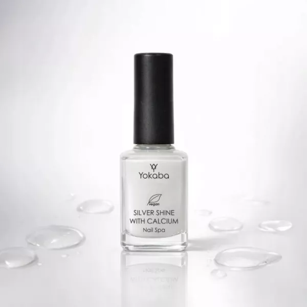 Yokaba Odżywka Do Paznokci Silver Shine With Calcium Nail Spa 15 ml