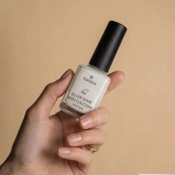 Yokaba Odżywka Do Paznokci Silver Shine With Calcium Nail Spa 15 ml