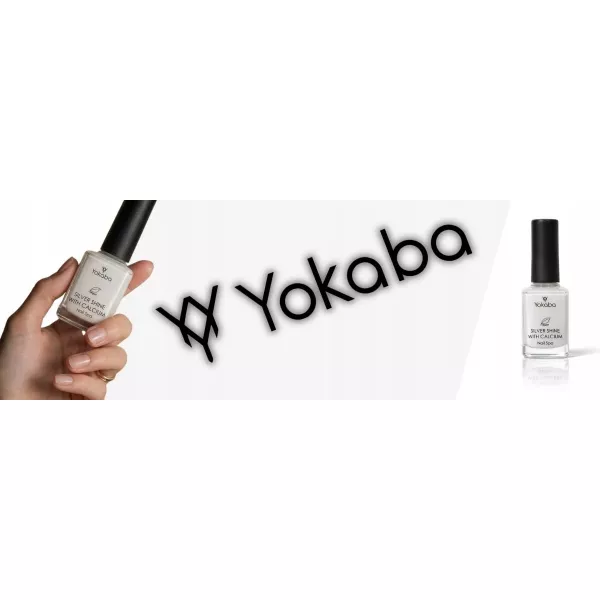 Yokaba Odżywka Do Paznokci Silver Shine With Calcium Nail Spa 15 ml