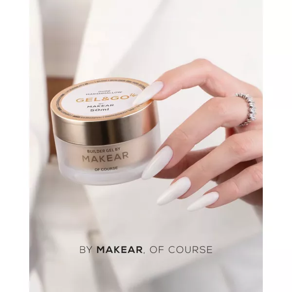 Makear Builder Gel Gel&Go UP Marshmallow GU02 50 ml
