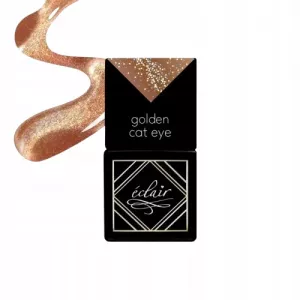 Eclair Lakier Hybrydowy Golden Cat Eye 7 ml