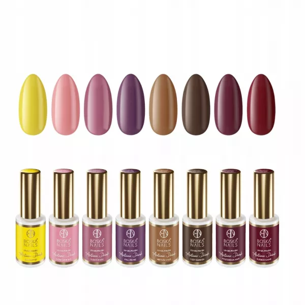 Boska Nails Lakier Hybrydowy Autumn Drink 579 Virtual Chat 6 ml