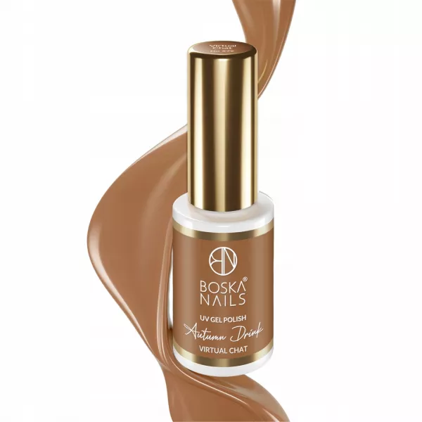 Boska Nails Lakier Hybrydowy Autumn Drink 579 Virtual Chat 6 ml