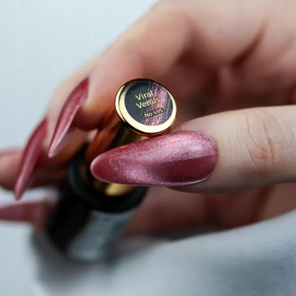Boska Nails Lakier Hybrydowy Cat Eye 495 Viral Venus 6 ml