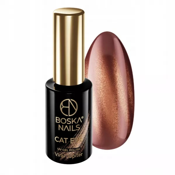 Boska Nails Lakier Hybrydowy Cat Eye 497 Viral Jupiter 6 ml