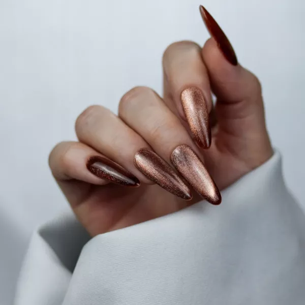 Boska Nails Lakier Hybrydowy Cat Eye 498 Viral Mercury 6 ml