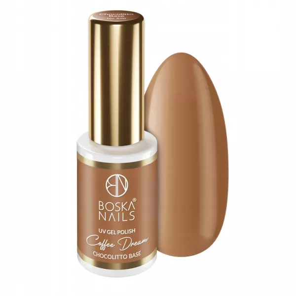 Boska Nails Lakier Hybrydowy Coffee Dream 570 Chocolitto Base 6 ml