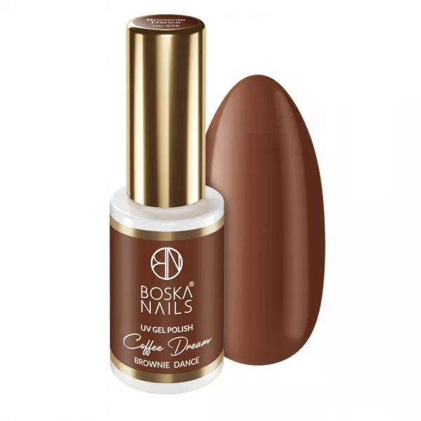 Boska Nails Lakier Hybrydowy Coffee Dream 572 Brownie Dance 6 ml