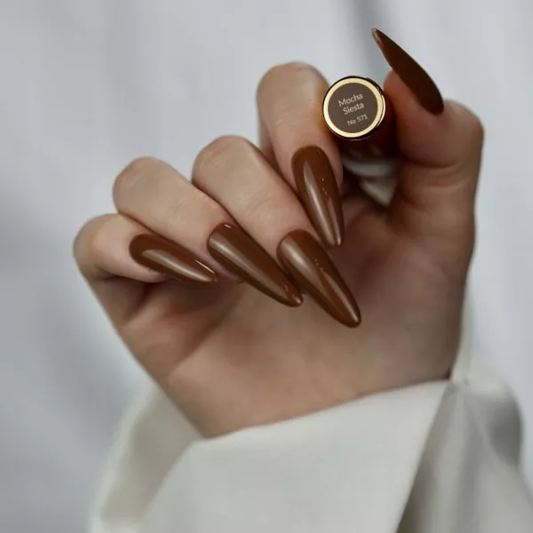 Boska Nails Lakier Hybrydowy Coffee Dream 571 Mocha Siesta 6 ml