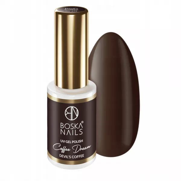 Boska Nails Lakier Hybrydowy Coffee Dream 574 Devil's Coffee 6 ml