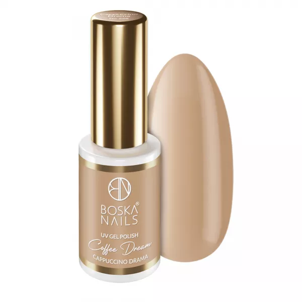 Boska Nails Lakier Hybrydowy Coffee Dream 568 Cappuccino Drama 6 ml