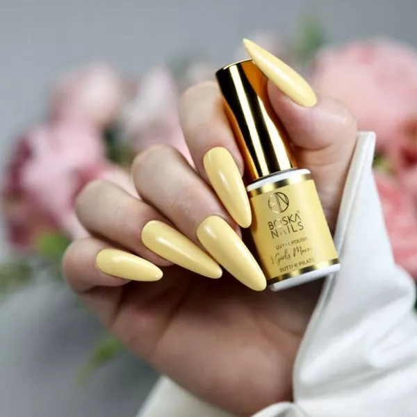 Boska Nails Lakier Hybrydowy That's Girl's Morning 562 Butter Pilates 6 ml