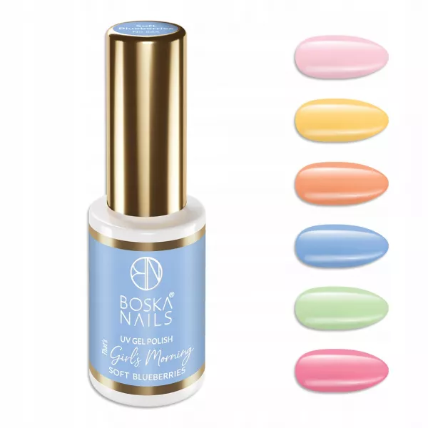 Boska Nails Lakier Hybrydowy 564 Soft Blueberrires 6 ml