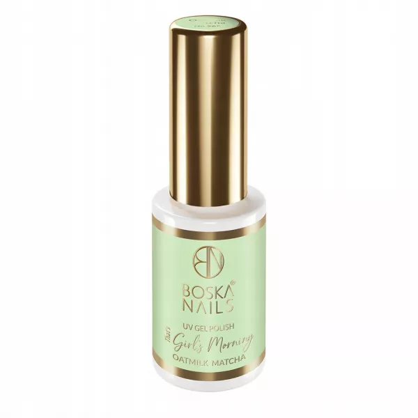 Boska Nails Lakier Hybrydowy 565 Oatmilk Matcha 6 ml