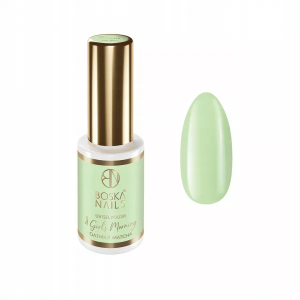 Boska Nails Lakier Hybrydowy 565 Oatmilk Matcha 6 ml