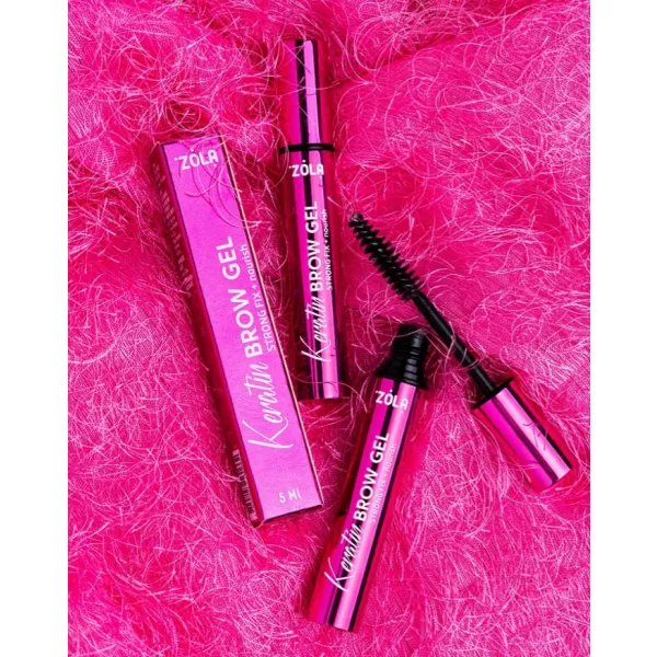 Zola Żel Do Układania Brwi Brow Gel With Keratin Strong Fix + Nourish 5 ml