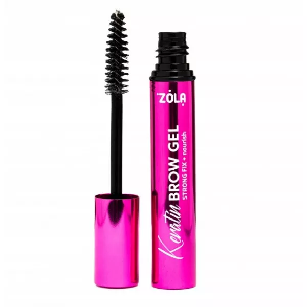 Zola Żel Do Układania Brwi Brow Gel With Keratin Strong Fix + Nourish 5 ml