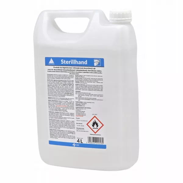 Sterillhand Płyn Do Dezynfekcji rąk 4 L