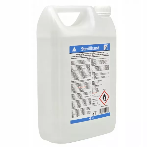 Sterillhand Płyn Do Dezynfekcji rąk 4 L
