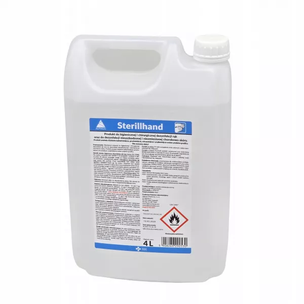 Sterillhand Płyn Do Dezynfekcji rąk 4 L
