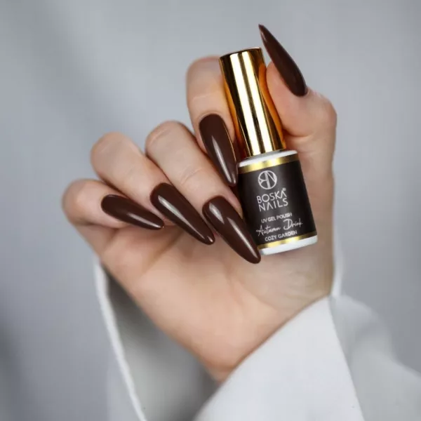 Boska Nails Lakier Hybrydowy Autumn Drink 580 Cozy Garden 6 ml
