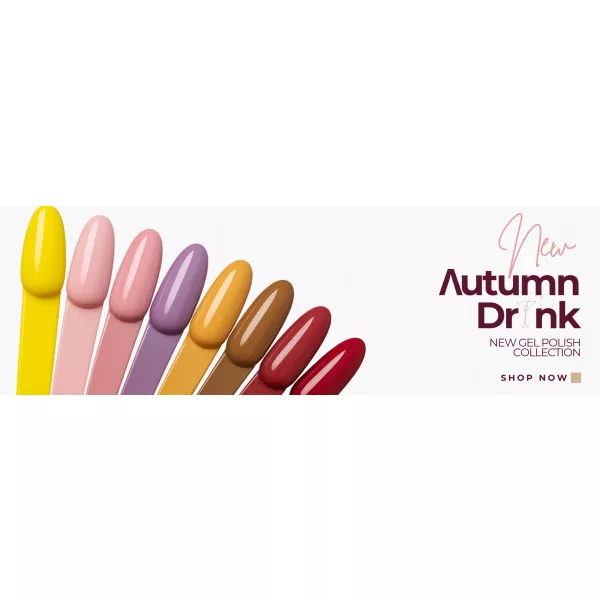 Boska Nails Lakier Hybrydowy Autumn Drink 580 Cozy Garden 6 ml